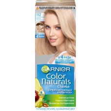 Краска для волос GARNIER Color naturals 112 Жемчужно-платиновый блонд, 112мл