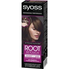 Крем тонирующий для волос SYOSS 7 Day Root Fix Natural Brown, 85мл
