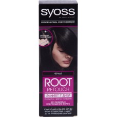Крем тонирующий для волос SYOSS 7 Day Root Fix Intense Black, 85мл