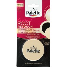Пудра тонирующая для корней PALETTE Compact Root Retouch Черный, 3г