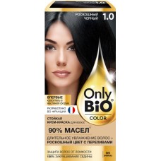Краска для волос ONLY BIO COLOR 1.0 Роскошный черный, 115мл