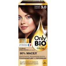 Краска для волос ONLY BIO COLOR 3.0 Темный каштан, 115мл