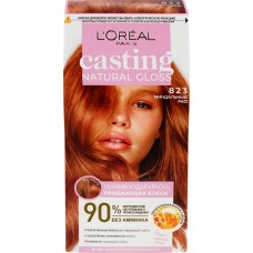 Краска для волос L'OREAL Natural Gloss 823 Миндальный раф, 183,64г