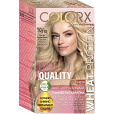 Краска для волос COLORX 10.10 Светлый блондин, 115мл