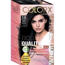 Краска для волос COLORX 1.0 Черный, 115мл