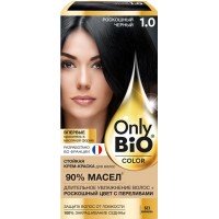 Краска для волос ONLY BIO COLOR 1.0 Роскошный черный, 115мл