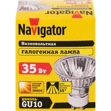 Купить Лампа галогенная NAVIGATOR JCDRC 35W, GU10, 230V Арт. 94225 в Ленте
