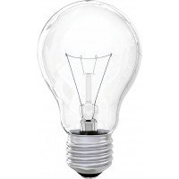 Лампа накаливания ОНЛАЙТ 75Вт E27, прозрачная, груша Арт. 71663