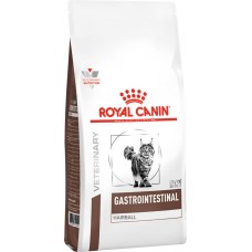 Корм сухой для взрослых кошек ROYAL CANIN Gastrointestinal Hairball при нарушениях пищеварения, вызванного наличием волосяных комочков, 2кг