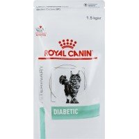 Корм сухой для взрослых кошек ROYAL CANIN диетический при сахарном диабете, 1,5кг