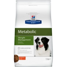 Корм сухой для собак HILL'S Prescription Diet Metabolic Weight Managment Курица, диета при коррекции веса, 1,5кг