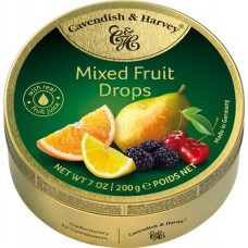 Купить Леденцы CAVENDISH&HARVEY Mixed Fruit Drops Фруктовый микс, 200г в Ленте