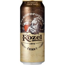 Купить Напиток пивной темный VELKOPOPOVICKY KOZEL пастеризованный, 3,7%, ж/б, 0.45л в Ленте