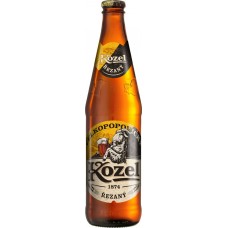 Пиво светлое VELKOPOPOVICKY KOZEL Rezany пастеризованное, 4,7%, 0.45л