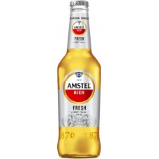 Пиво светлое AMSTEL Фрэш пастеризованное 4,2%, 0.45л