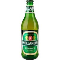 Пиво светлое HOLLANDIA фильтрованное пастеризованное, 4,8%, 0.45л