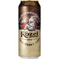 Напиток пивной темный VELKOPOPOVICKY KOZEL пастеризованный, 3,7%, ж/б, 0.45л