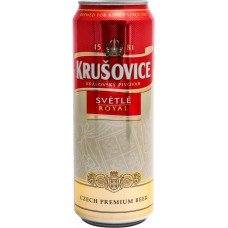 Купить Пиво светлое KRUSOVICE пастеризованное 4,2%, 0.43л в Ленте