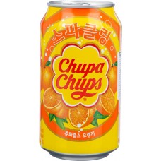 Напиток CHUPA CHUPS Апельсин газированный, 0.345л