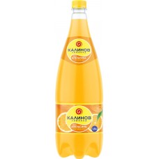 Напиток КАЛИНОВ Апельсин сильногазированный, 1.5л