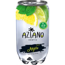 Напиток AZIANO Mojito газированный, 0.35л