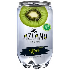 Напиток AZIANO Kiwi газированный, 0.35л