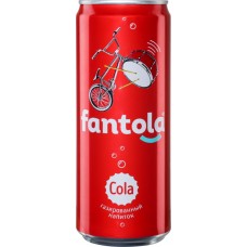 Напиток FANTOLA Cola газированный, 0.33л