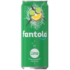 Напиток FANTOLA Lime газированный, 0.33л