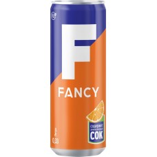 Напиток FANCY сильногазированный, 0.33л