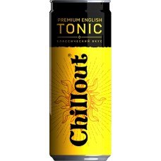 Купить Тоник CHILLOUT Premium English Tonic газированный, 0.33л в Ленте