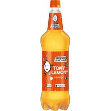 Напиток TONY LEMONY Оранж среднегазированный, 1.25л