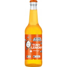 Напиток TONY LEMONY Оранж среднегазированный, 0.45л