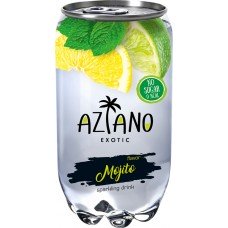 Купить Напиток AZIANO Mojito газированный, 0.35л в Ленте