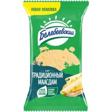 Сыр БЕЛЕБЕЕВСКИЙ Традиционный Маасдам 45%, без змж, 185г