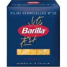 Купить Макароны BARILLA Filini Vermicelles n.30 из твердых сортов пшеницы группа А высший сорт, 450г в Ленте