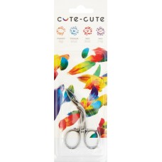 Пинцет-ножницы для коррекции бровей CUTE-CUTE цвет серебро