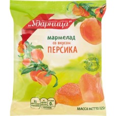 Мармелад УДАРНИЦА со вкусом персика, 325г