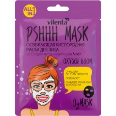 Маска для лица VILENTA Pshhh Mask Oxygen Boom освежающая кислородная со сладкой мятой и комплексом Acid+, 25мл