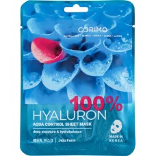 Маска для лица CORIMO Акваконтроль 100% hyaluron, 22г