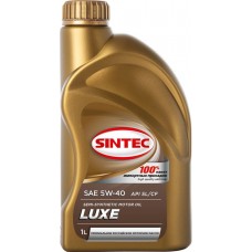 Купить Масло моторное SINTEC Luxe 5000 5W-40 SL/CF, полусинтетическое, 1л в Ленте