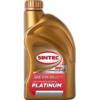 Масло моторное SINTEC Platinum 7000 0W-20 GF-6А, синтетическое, 1л