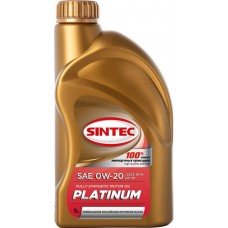 Купить Масло моторное SINTEC Platinum 7000 0W-20 GF-6А, синтетическое, 1л в Ленте