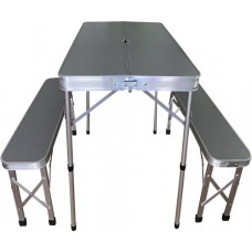 Набор для пикника ACTIWELL складной стол и 2 скамейки, Арт. 020043