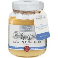 Мед натуральный цветочный БЕРЕСТОВ А.С. Избранное Васильковый, 500г