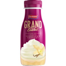 Купить Коктейль молочный ультрапастеризованный GRAND COCKTAIL со вкусом ванильный пломбир 4%, без змж, 260г в Ленте