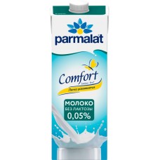 Купить Молоко ультрапастеризованное PARMALAT Comfort безлактозное 0,05%, без змж, 1000мл в Ленте