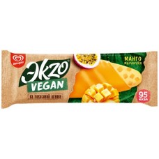 Мороженое ЭKZO Vegan Манго-маракуйя, без змж, эскимо, 70г