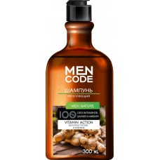 Шампунь для волос мужской MEN CODE Nature укрепляющий, 300мл