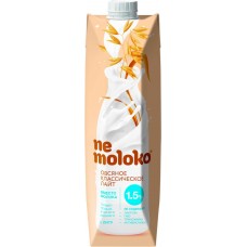 Напиток овсяный NEMOLOKO Лайт Классический, обогащенный витаминами и минеральными веществами, 1000мл