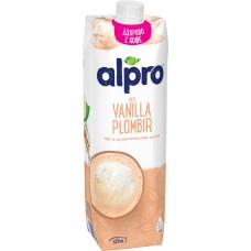 Напиток растительный ALPRO Соевый со вкусом ванильного пломбира обогащенный кальцием, 1044г
